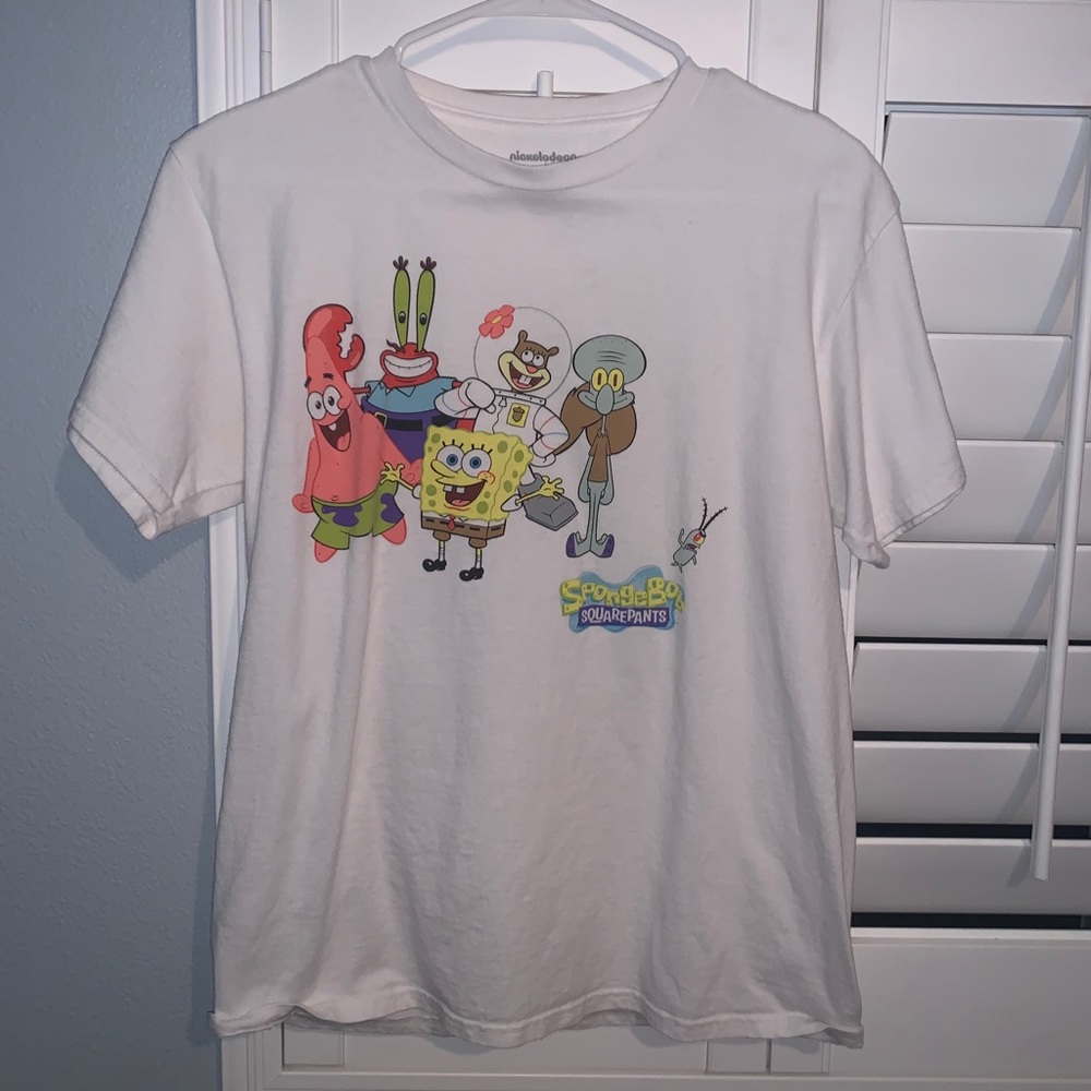 Cute sponge bob shirt for boys and girls